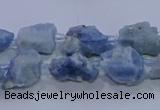 CNG5725 10*14mm - 12*16mm nuggets aquamarine beads wholesale