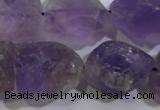 CNG574 15.5 inches 16*18mm nuggets amethyst gemstone beads