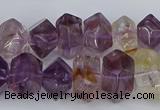 CNG5781 10*14mm - 12*16mm faceted nuggets amethyst beads