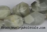 CNG5833 15.5 inches 12*16mm - 15*25mm faceted nuggets moonstone beads