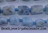 CNG5915 15.5 inches 4*6mm - 6*10mm nuggets rough larimar beads