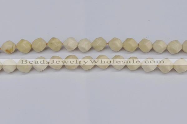 CNG6049 15.5 inches 12mm faceted nuggets jasper beads