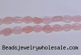 CNG6325 15.5 inches 14*18mm - 16*22mm freeform rose quartz beads