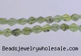 CNG6330 14*18mm - 16*22mm freeform green rutilated quartz beads