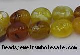 CNG6881 15.5 inches 12*16mm - 13*18mm nuggets yellow opal beads