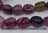 CNG6904 15.5 inches 8*12mm - 10*14mm nuggets tourmaline beads