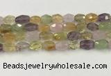 CNG6960 9*12mm - 12*16mm faceted nuggets mixed quartz beads