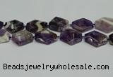 CNG7090 15.5 inches 25*35mm - 35*45mm faceted freeform amethyst beads