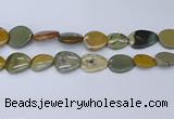 CNG7112 18*25mm - 30*40mm freeform wildhorse picture jasper beads