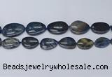 CNG7116 15.5 inches 20*25mm - 30*40mm freeform blue dumortierite beads