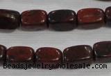 CNG720 15.5 inches 10*15mm nuggets Chinese red jasper beads