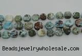 CNG7200 15.5 inches 12*14mm - 14*16mm faceted freeform larimar beads