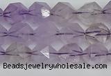 CNG7216 15.5 inches 8mm faceted nuggets amethyst beads wholesale