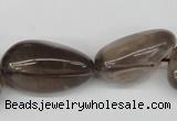 CNG73 15.5 inches 10*14mm - 20*30mm nuggets smoky quartz beads