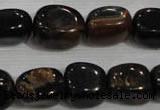 CNG739 15.5 inches 13*18mm nuggets blue tiger eye beads wholesale