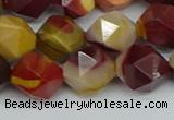 CNG7428 15.5 inches 12mm faceted nuggets mookaite beads