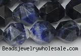 CNG7438 15.5 inches 12mm faceted nuggets sodalite gemstone beads