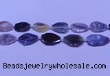 CNG7527 18*25mm - 25*35mm faceted freeform Botswana agate beads