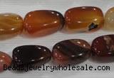 CNG753 15.5 inches 14*20mm nuggets agate beads wholesale