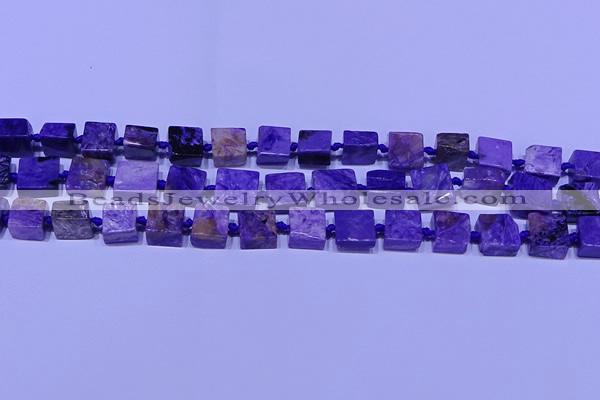 CNG7547 15.5 inches 12*14mm - 14*15mm freeform charoite beads