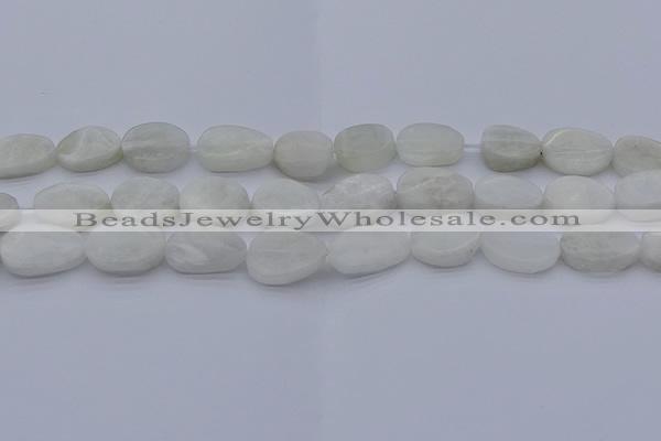 CNG7575 15.5 inches 10*14mm - 13*18mm freeform white moonstone beads