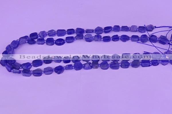 CNG7612 15.5 inches 8*9mm - 10*12mm freeform kyanite beads