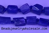 CNG7644 15.5 inches 5*6mm - 6*8mm nuggets blue kyanite beads