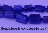 CNG7646 15.5 inches 5*7mm - 8*10mm nuggets blue kyanite beads