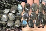 CNG7774 13*18mm - 15*25mm faceted freeform labradorite beads