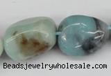 CNG78 15.5 inches 13*18mm - 25*35mm nuggets amazonite gemstone beads