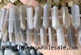 CNG7934 15.5 inches 10*22mm - 12*45mm faceted nuggets moonstone beads