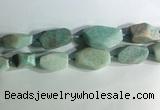 CNG7960 15.5 inches 15*25mm - 20*40mm nuggets amazonite beads