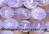 CNG8002 15.5 inches 6*8mm nuggets light lavender amethyst beads