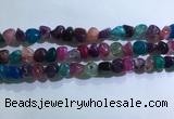 CNG8110 15.5 inches 6*8mm - 10*12mm agate gemstone chips beads