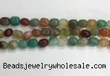 CNG8122 15.5 inches 8*12mm nuggets agate beads wholesale