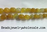 CNG8150 15.5 inches 10*14mm nuggets agate beads wholesale