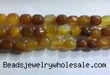 CNG8151 15.5 inches 10*14mm nuggets agate beads wholesale