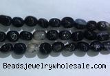 CNG8161 15.5 inches 10*14mm nuggets agate beads wholesale