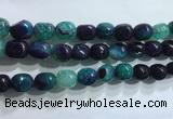 CNG8162 15.5 inches 10*14mm nuggets agate beads wholesale