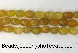 CNG8205 15.5 inches 12*16mm nuggets agate beads wholesale