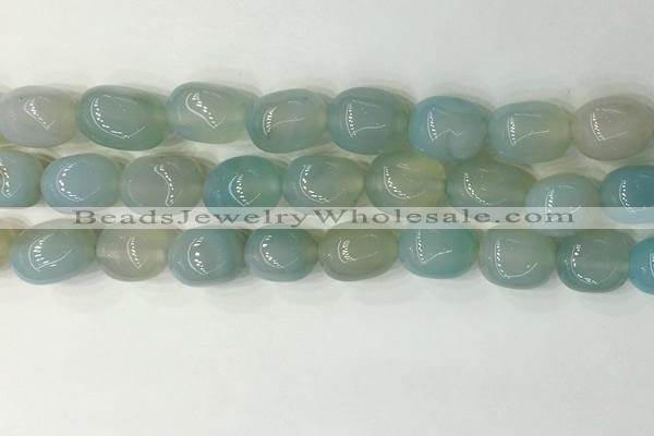 CNG8254 15.5 inches 13*18mm nuggets agate beads wholesale