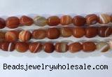 CNG8269 15.5 inches 13*18mm nuggets striped agate beads wholesale