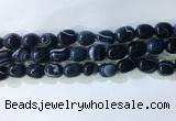 CNG8281 15.5 inches 13*18mm nuggets striped agate beads wholesale