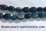 CNG8317 15.5 inches 15*20mm nuggets striped agate beads wholesale