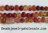 CNG8332 15.5 inches 10*12mm nuggets agate beads wholesale