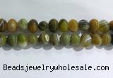 CNG8386 15.5 inches 12*16mm nuggets striped agate beads wholesale