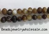 CNG8388 15.5 inches 12*16mm nuggets striped agate beads wholesale