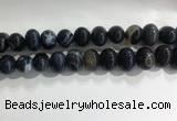 CNG8390 15.5 inches 12*16mm nuggets striped agate beads wholesale