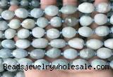 CNG8510 15.5 inches 10*12mm - 11*15mm faceted nuggets aquamarine beads