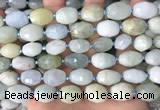 CNG8514 15.5 inches 12*14mm - 13*18mm faceted nuggets aquamarine beads